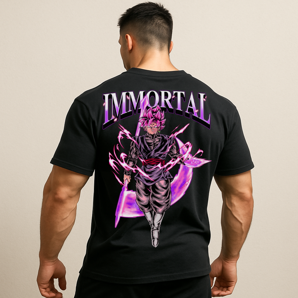 Goku Black (Backprint) - Oversized Shirt