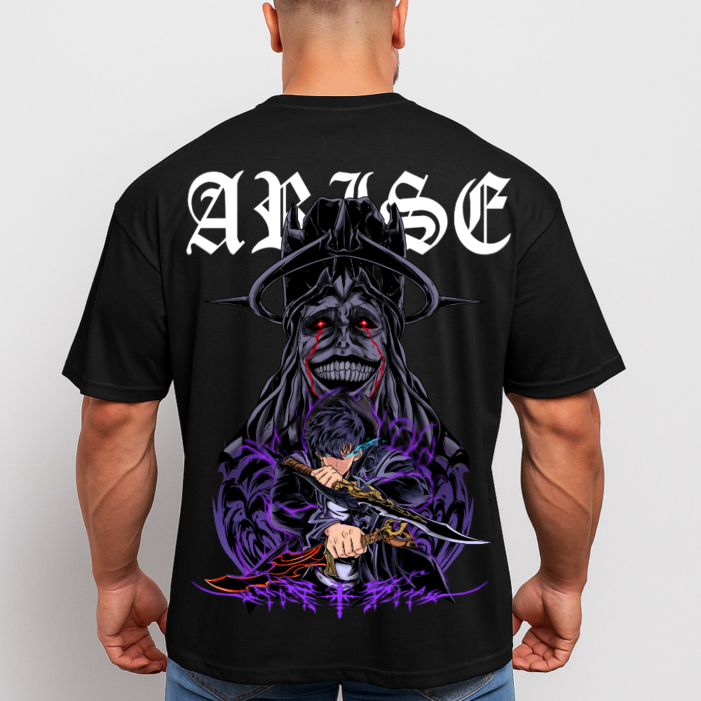 Jinwoo & Architect (Backprint) - Oversized Shirt