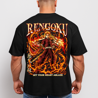 Rengoku (Backprint) - Oversized Shirt