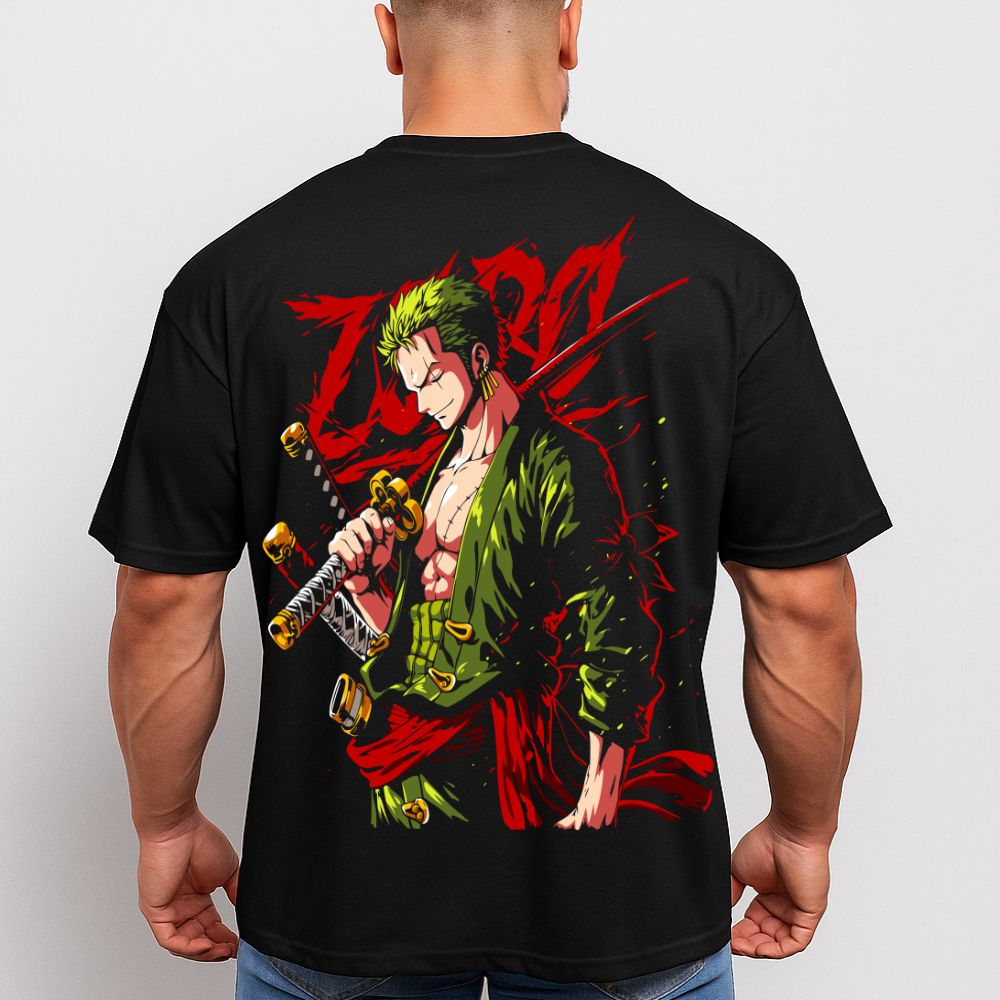 Zoro (Backprint) - Oversized Shirt