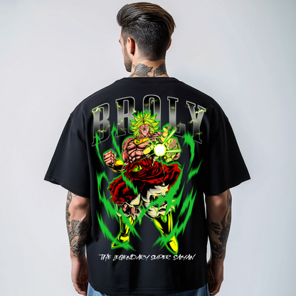 Legendary Broly (Backprint) - Oversized Shirt