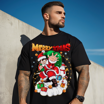 Merry Xmas Goku - Oversized Shirt