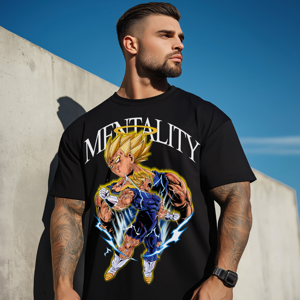 Mentality Majin Vegeta V2 - Oversized Shirt