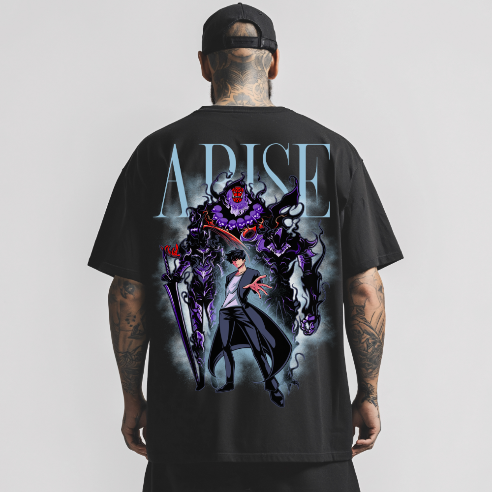 Jinwoo Arise (Backprint) - Oversized Shirt