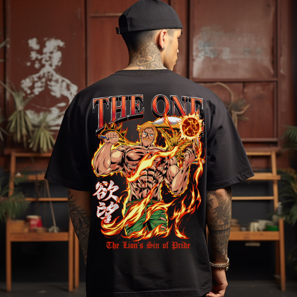 Escanor The One (Backprint) - Oversized Shirt SDW