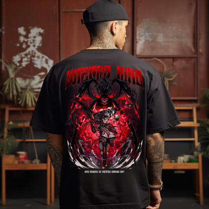 Wizard King (Backprint) - Oversized Shirt