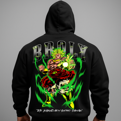Legendary Broly - Oversized Zipper Hoodie