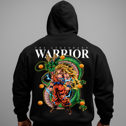 Warrior SSJ3 Goku - Oversized Zipper