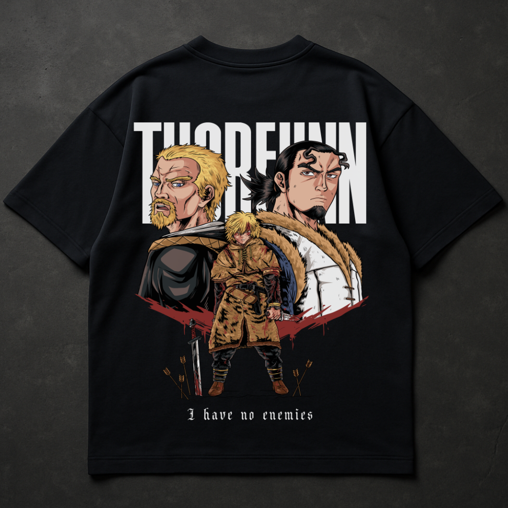 No Enemies (Backprint) - Oversized Shirt