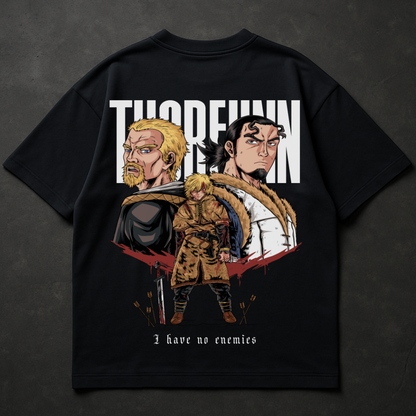 No Enemies (Backprint) - Oversized Shirt