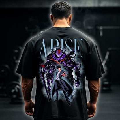 Jinwoo Arise (Backprint) - Oversized Shirt