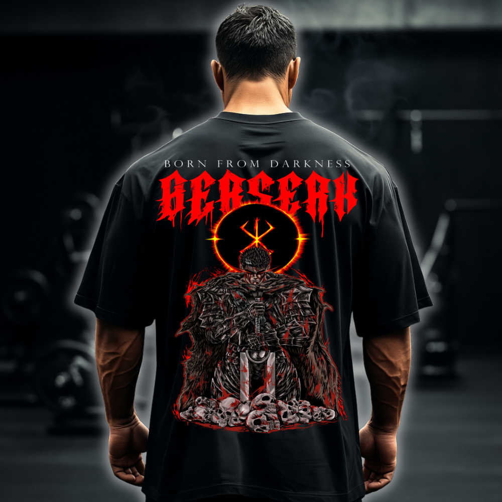 Berserk Darkness (Backprint) - Oversized Shirt