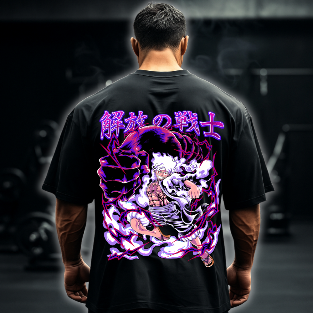 Gear 5 Luffy (Backprint) - Oversized Shirt SDW