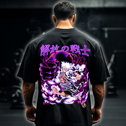Gear 5 Luffy (Backprint) - Oversized Shirt SDW