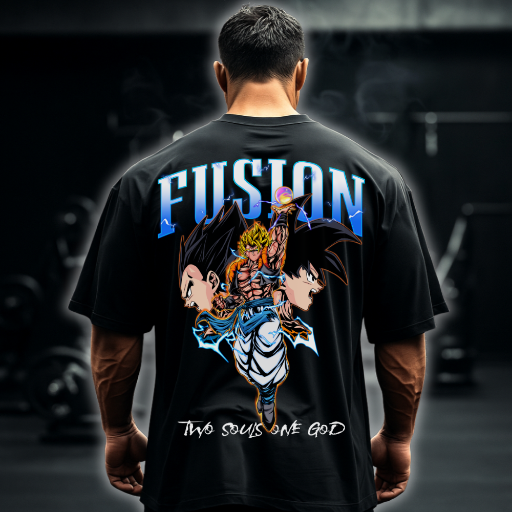 Gogeta Fusion (Backprint) - Oversized Shirt