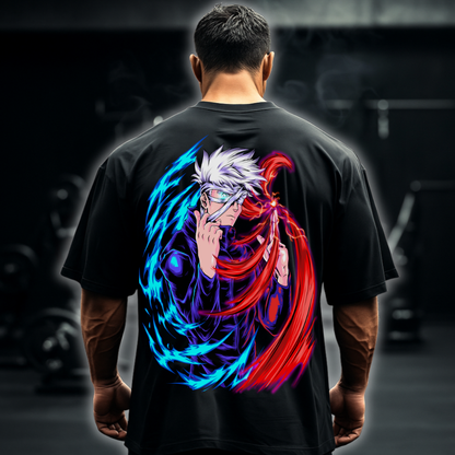 Six Eyes (Backprint) - Oversized Shirt