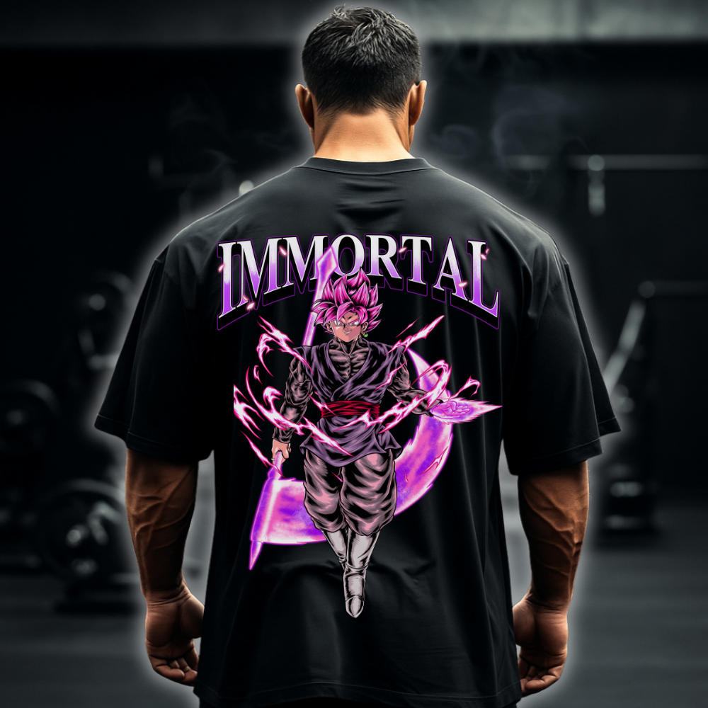 Immortal (Backprint) - Oversized Shirt