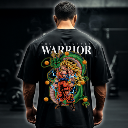 Warrior SSJ3 Goku (Backprint) - Oversized Shirt