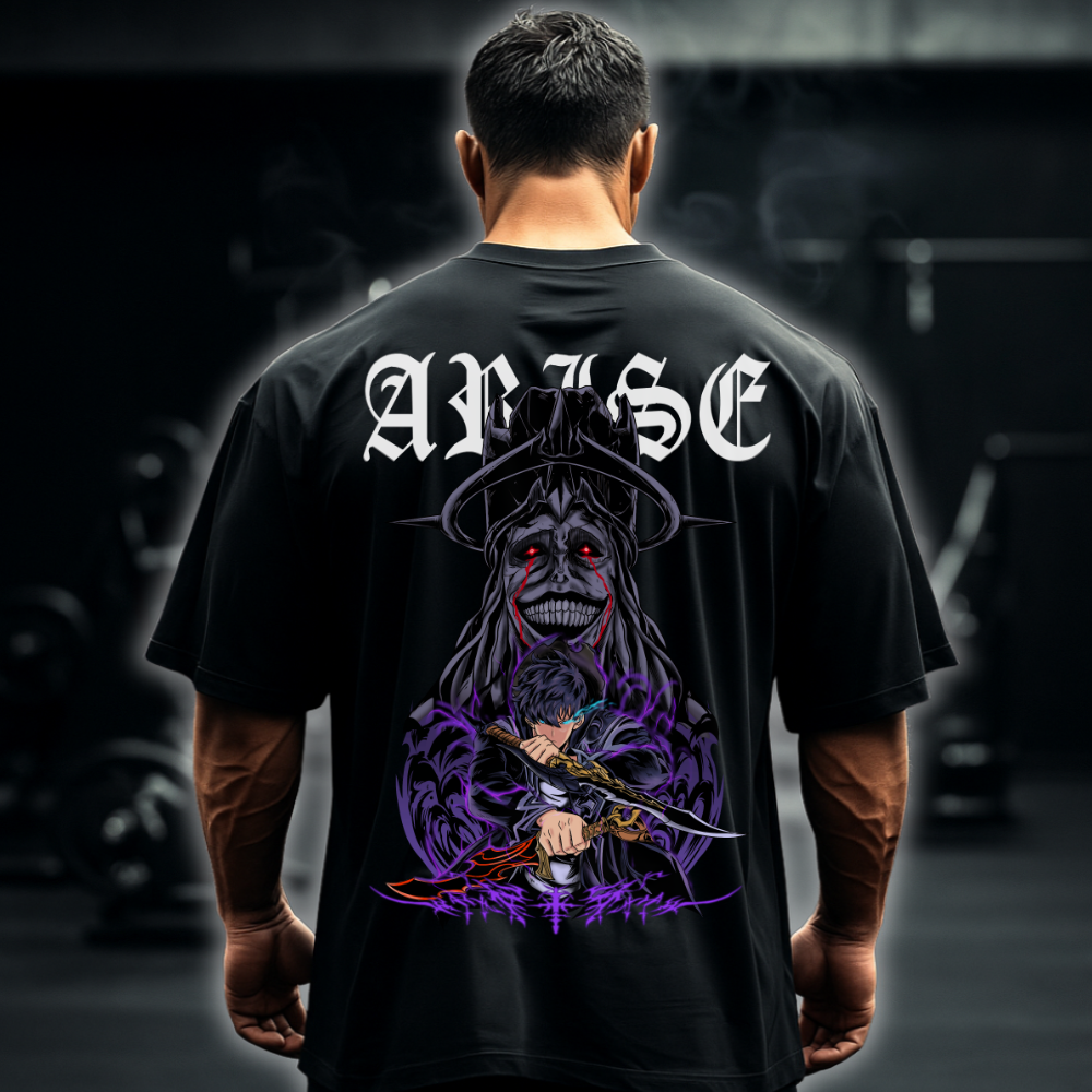 Jinwoo & Architect (Backprint) - Oversized Shirt