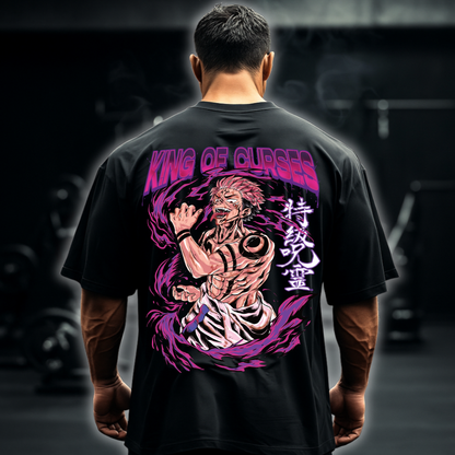 King of Curses (Backprint) - Oversized Shirt