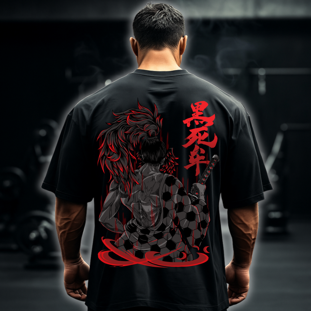 Kokushibo (Backprint) - Oversized Shirt