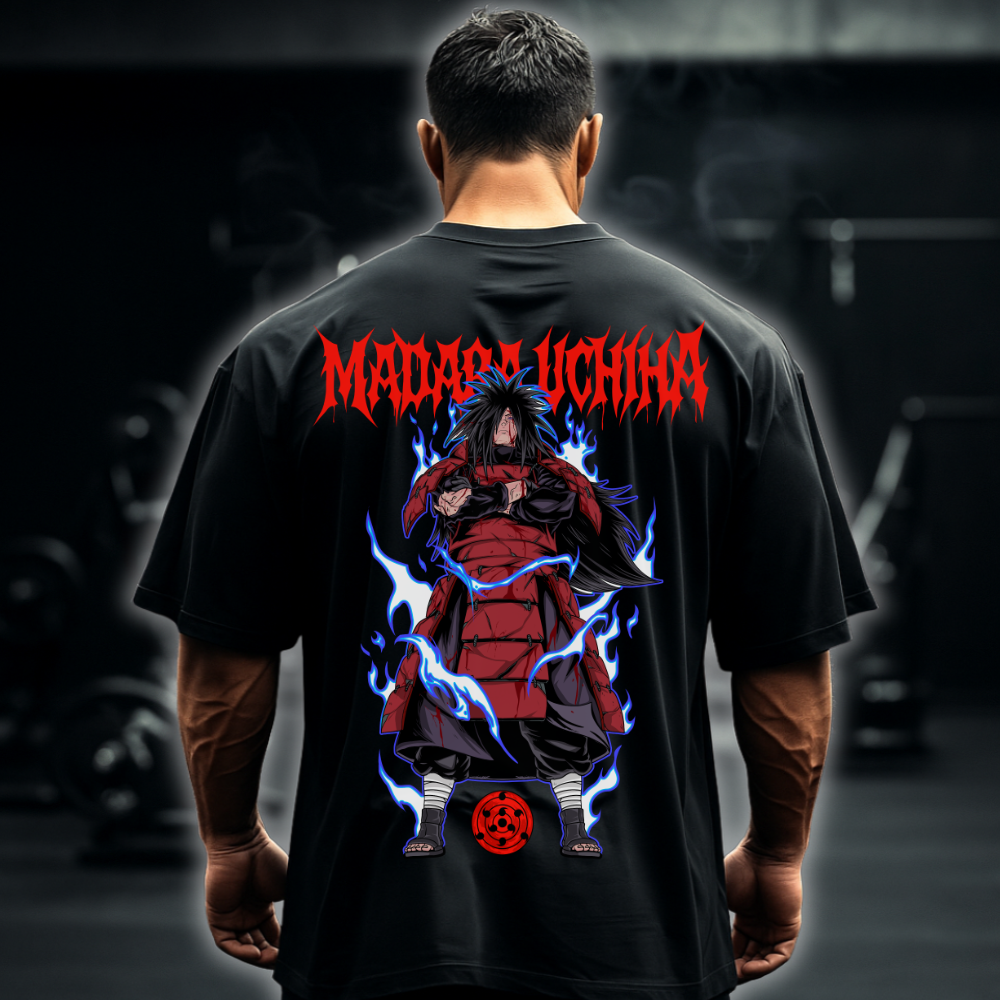 Ghost of the Uchiha (Backprint) - Oversized Shirt