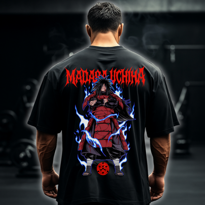 Ghost of the Uchiha (Backprint) - Oversized Shirt