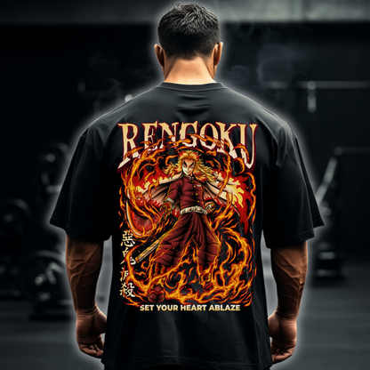 Rengoku (Backprint) - Oversized Shirt
