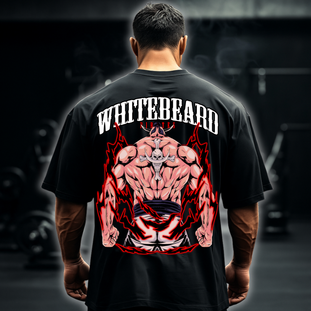 Whitebeard Pirates (Backprint) - Oversized Shirt