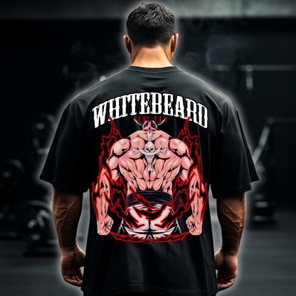 Whitebeard Pirates (Backprint) - Oversized Shirt