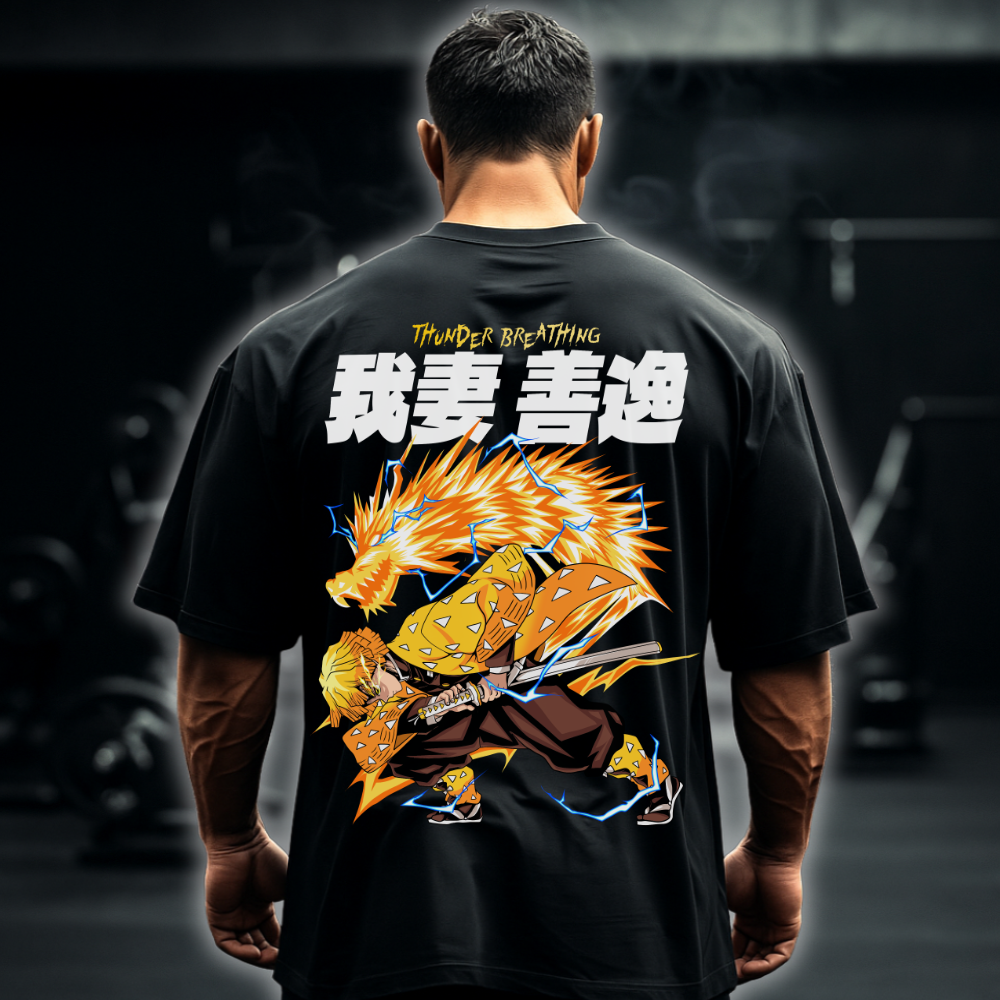 Zenitsu (Backprint) - Oversized Shirt