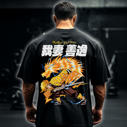 Zenitsu (Backprint) - Oversized Shirt