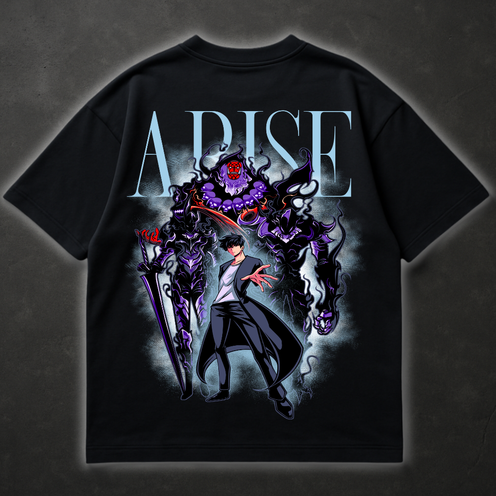 Jinwoo Arise (Backprint) - Oversized Shirt