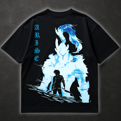 Shadow Monarch (Backprint) - Oversized Shirt