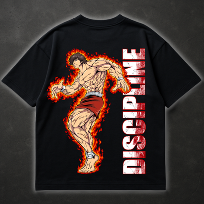 Discipline (Backprint) - Oversized Shirt