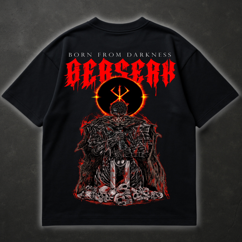 Berserk Darkness (Backprint) - Oversized Shirt