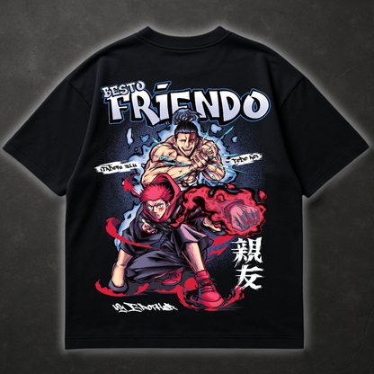 Besto Friendo (Backprint) - Oversized Shirt SDW