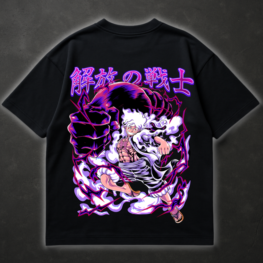 Gear 5 Luffy (Backprint) - Oversized Shirt SDW