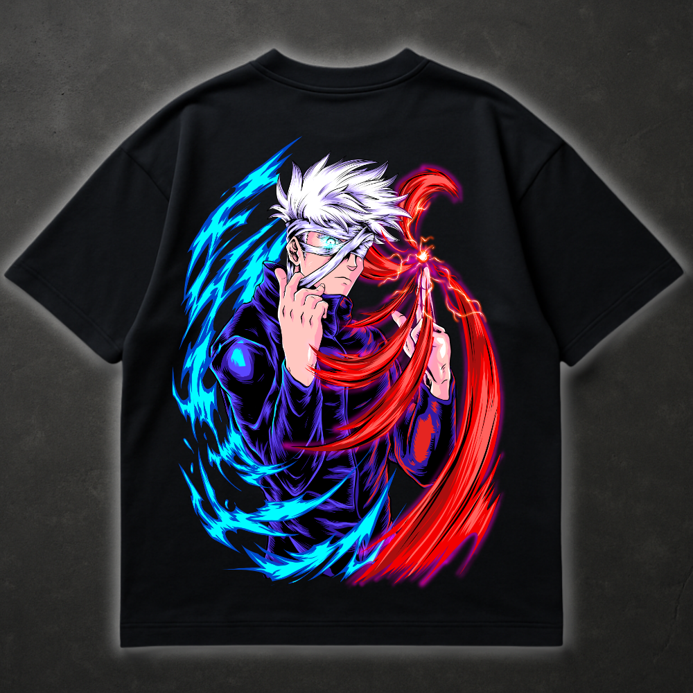 Six Eyes (Backprint) - Oversized Shirt