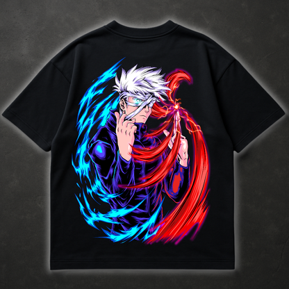 Six Eyes (Backprint) - Oversized Shirt
