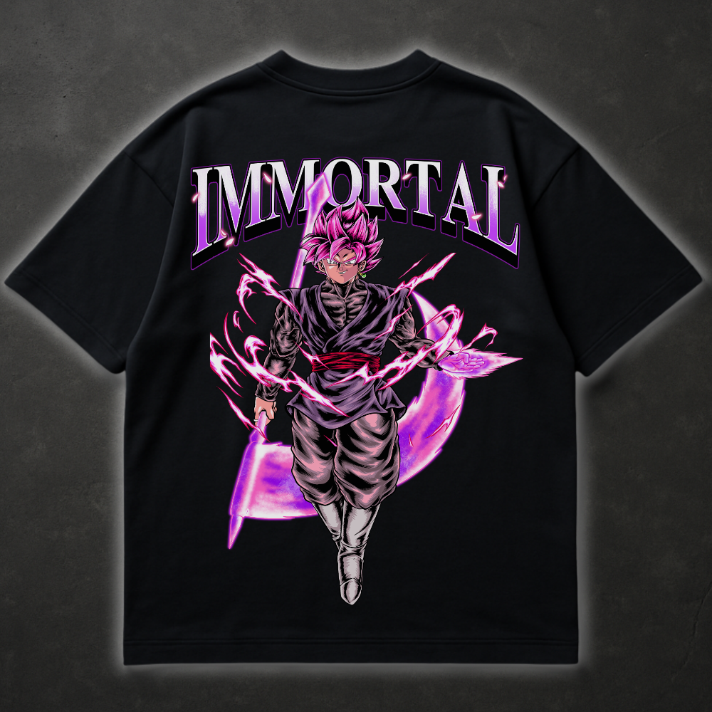 Immortal (Backprint) - Oversized Shirt