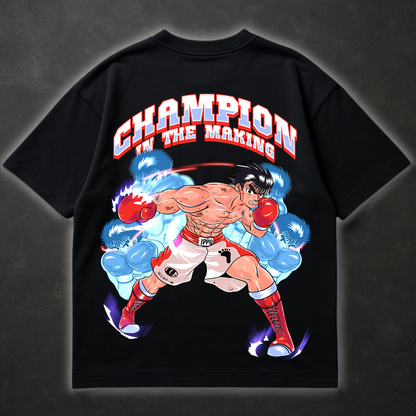 Hajime no Ippo (Backprint) - Oversized Shirt