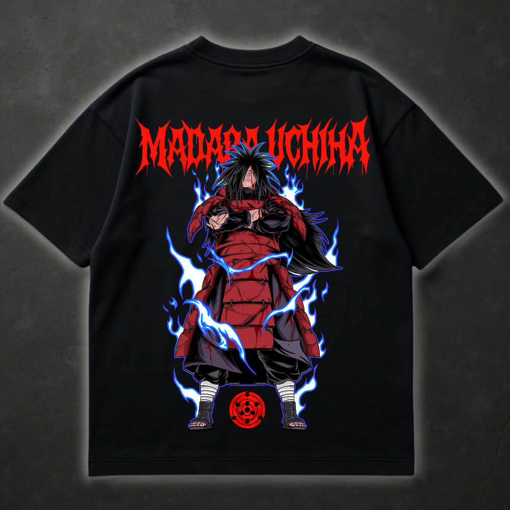 Ghost of the Uchiha (Backprint) - Oversized Shirt