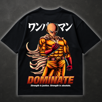 Saitama (Backprint) - Oversized Shirt