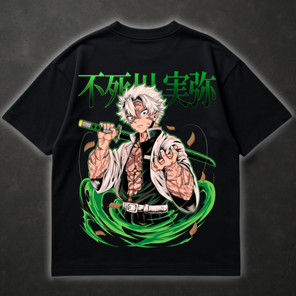 Sanemi Shinazugawa (Backfront) - Oversized Shirt