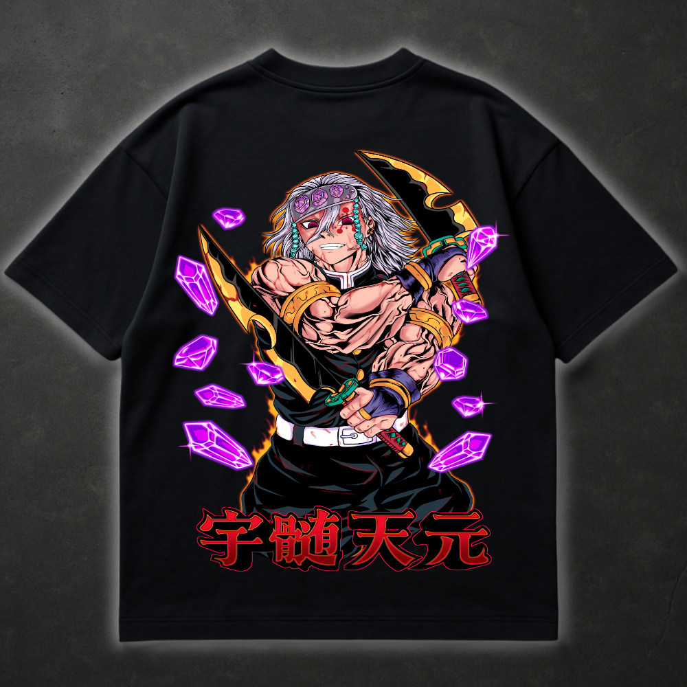 Sound Hashira (Backprint) - Oversized Shirt