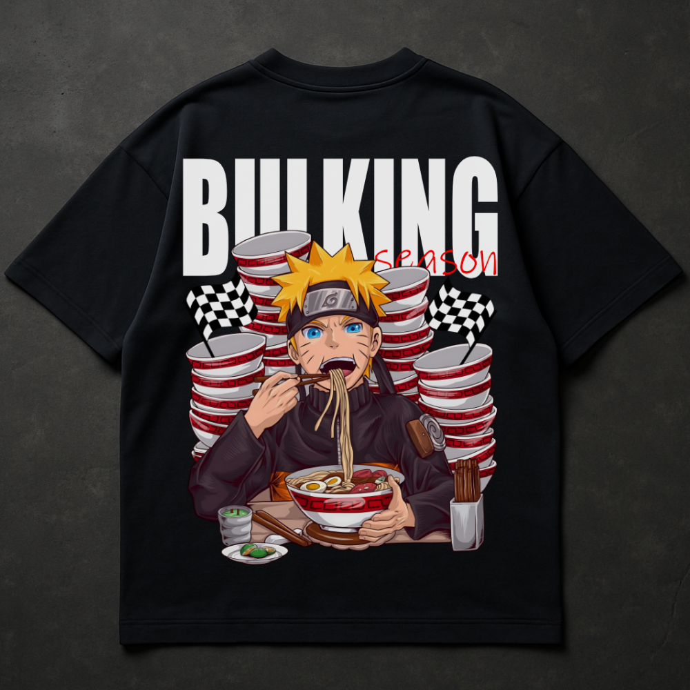 Ninja Bulking (Backprint) - Oversized Shirt