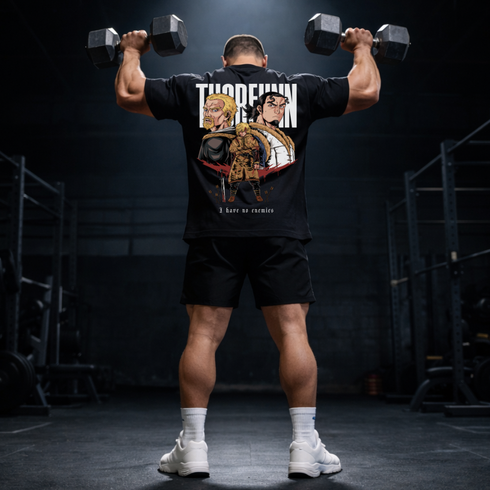 No Enemies (Backprint) - Oversized Shirt