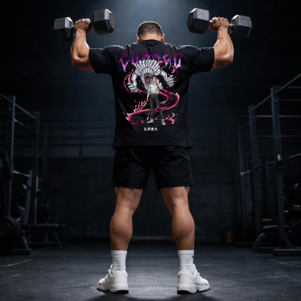 Cursed (Backprint) - Oversized Shirt
