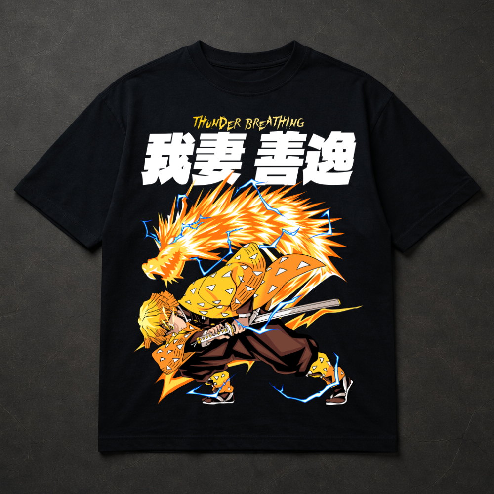Thunder Breathing - Oversized Shirt